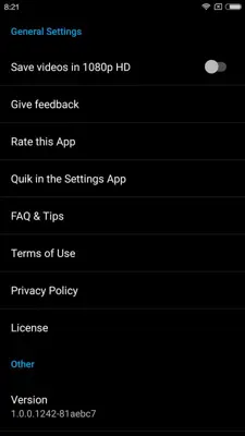 Quik android App screenshot 12